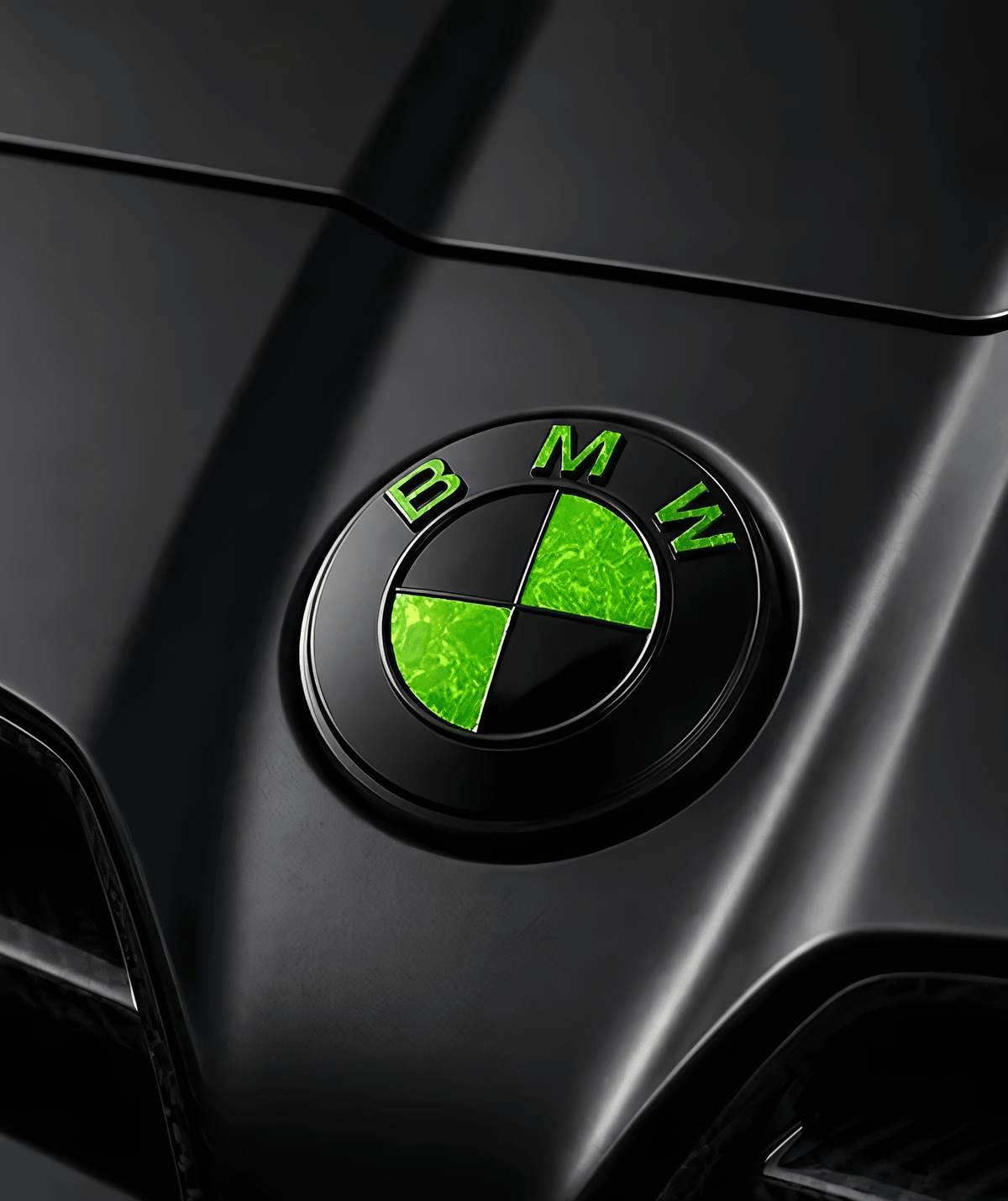 Green Poison Custom Badge — REVMODE custom roundel badge